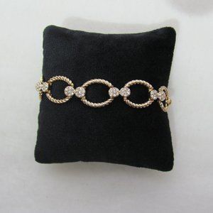 Luxe Link Goldtone Bracelet 7" L